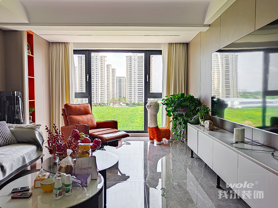 我樂裝飾實景案例：156平復(fù)式輕奢之家，滿足三代同堂的精致生活。