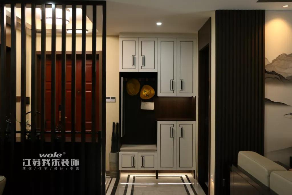 我樂裝飾·實景案例：131㎡新中式五居室，水清淡墨，自在清歡！