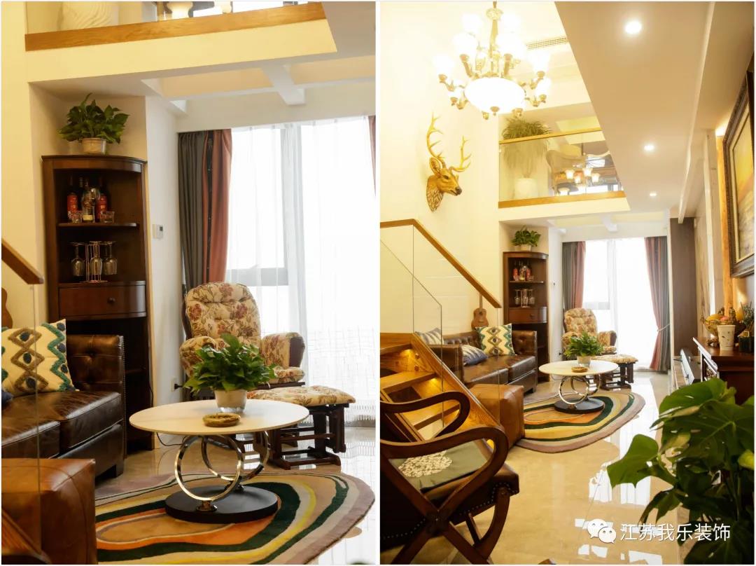 我樂(lè)裝飾實(shí)景案例：萬(wàn)達(dá)茂小區(qū)30平挑高簡(jiǎn)美風(fēng)！