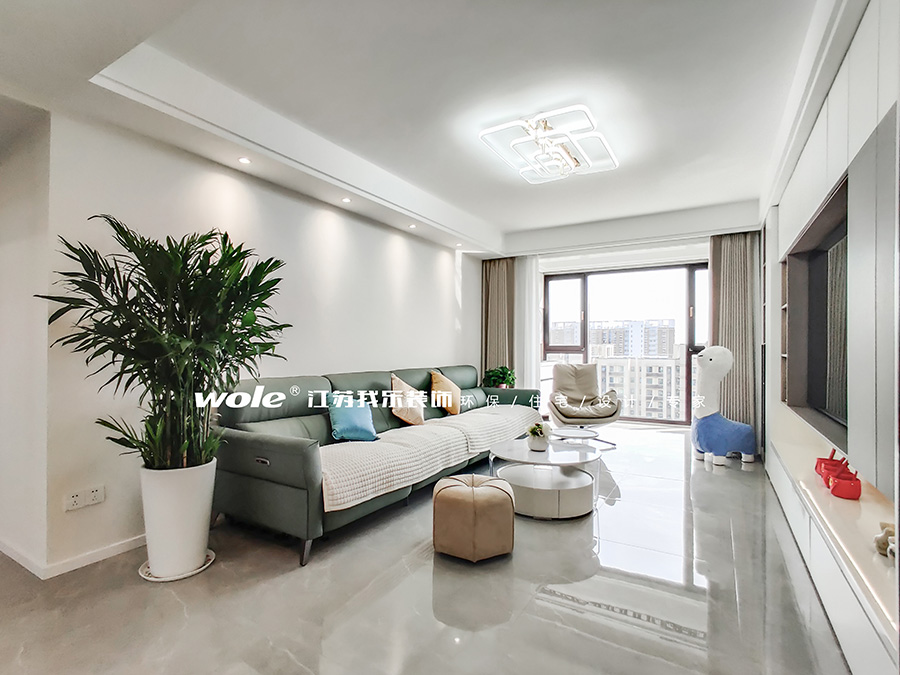 實景案例 | 90后小夫妻的現(xiàn)代風(fēng)唯美婚房，超強收納+餐廚合一，賞心悅目，大氣舒適。