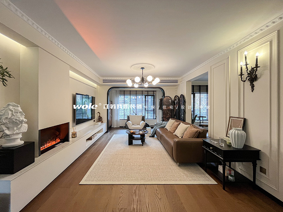 實(shí)景案例 |130㎡法式中古｜每天住在電影里是什么感覺