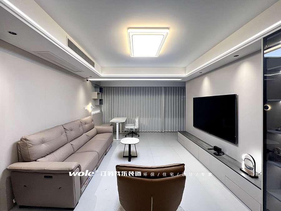 實(shí)景案例 |137㎡簡(jiǎn)約不僅僅是單調(diào)  還有無(wú)法言語(yǔ)的舒適享受